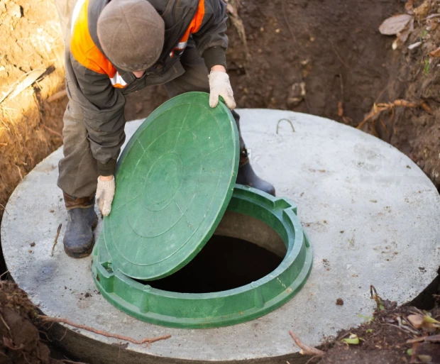 аэрация-септика-из-бетонных-колец